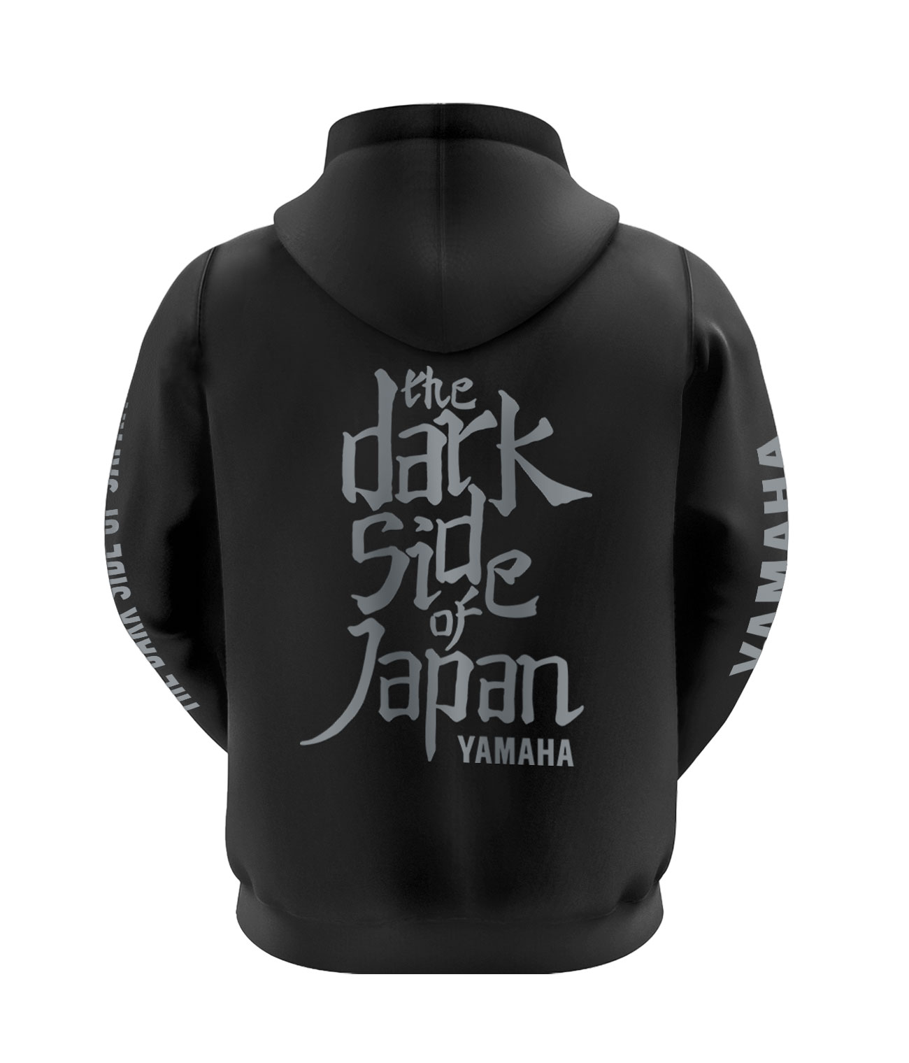 Yamaha The Dark Side Of Japan Motorcu Kapşonlu Sweatshirt